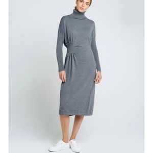 NWT CAARA Turtleneck Midi Sweater Dress